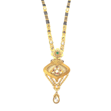 22kt gold ladies indian attractive mangalsutra by 