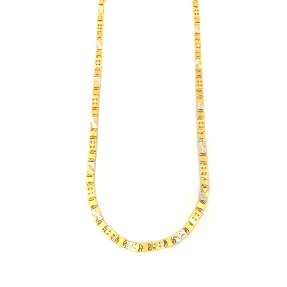 916 gold fancy thick gents chain