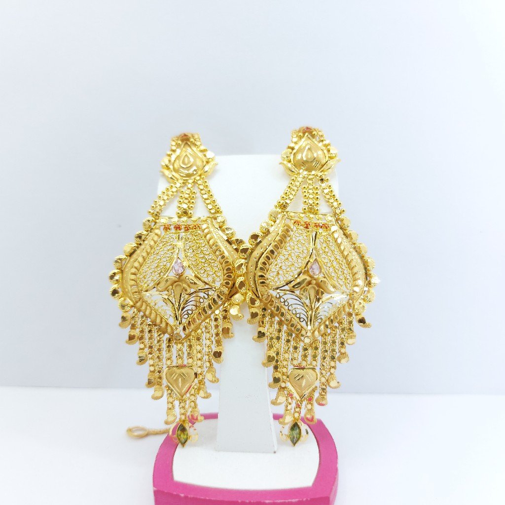 916 Gold Earring – Chiang Heng
